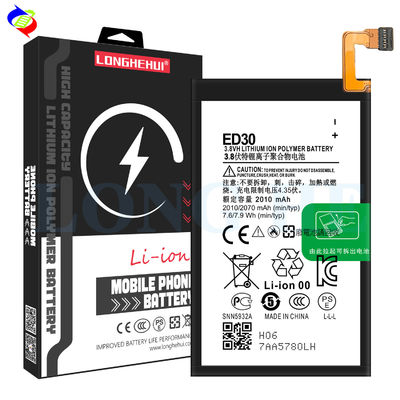 ED30 3,8V 2010mAh Lithium-Polymer-Batterie zum Austauschbaren Laden MOQ ODM/OEM