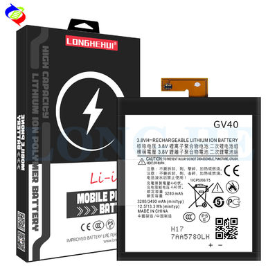 OEM/ODM GV40 3280mAh 3.8V Polymer Lithiumbatterie für Motorola Z Force Droid