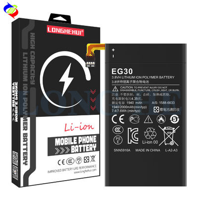 Wiederaufladbare EG30 3,7V 789mAh Graue Mobilfunkbatterie für Motorola Droid Mini XT1030