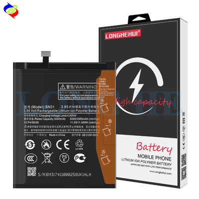 BN31 Batterie für Red-MI Note5A Prime Mobiltelefon Original A garantiert
