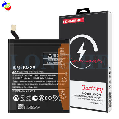 Hochkapazitäts-BM36-Batterie für Xiaomi 5S Wiederaufladbare Telefonbatterien BM36 Codin
