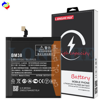 Original Ersatzbatterie für Xiaomi Redmi 4s BM38 3260mAh 3.85V Telefon Ersatz