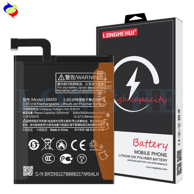 ODM/OEM-kompatibel für Xiaomi 3350mAh BM39 Ersatzbatterie für MI6 Mi 6