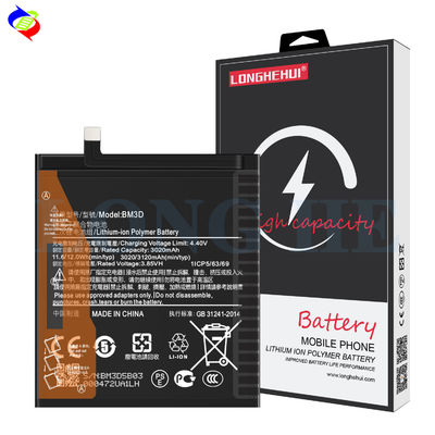 Aktienblaue Mobiltelefonbatterie für Xiaomi MI 8SE BM3D Originalkapazität 100% Gesundheit