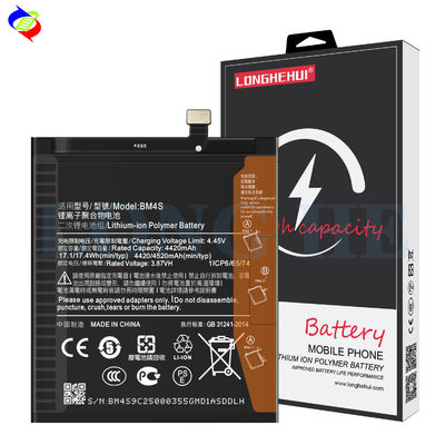 4520mAh wiederaufladbare Smartphone-Batterie für REDMI 10X Pro 5G Mobiltelefonmodelle