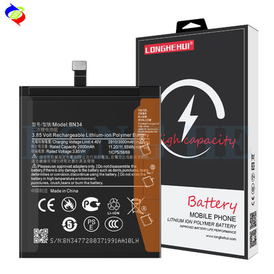 3000 mAh Kapazität Weiße Batterie Ersatz für Xiaomi Redmi 5A Original BN34