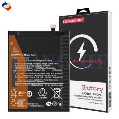 Redmi 8A Batterie Original Ersatz BN51 mit Doppel-IC-Schutz 3.85v 5000mah