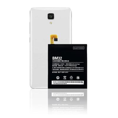 Aktualisieren Sie die Batterie Ihres Telefons mit der originalen wiederaufladbaren Xiaomi-Batterie in Silber