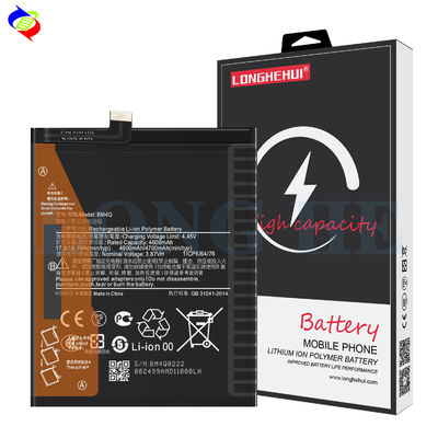 Doppel-IC-Schutz Wiederaufladbare Lithium-Ionen-Polymer-Batterie BM4Q für Redmi K30 Pro 4700mAh 3.87V