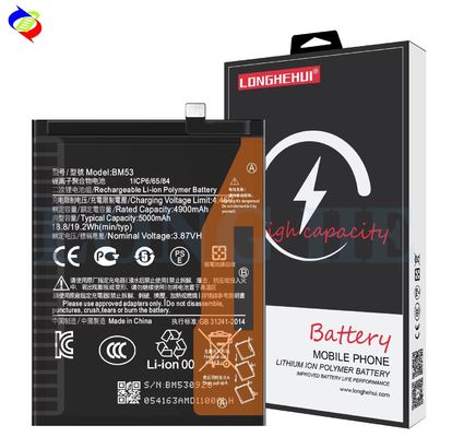Hohe Kapazität BM53 5000mAh Batterie für das Mobiltelefon Xiaomi Mi 10T 10T Pro Redmi K30S