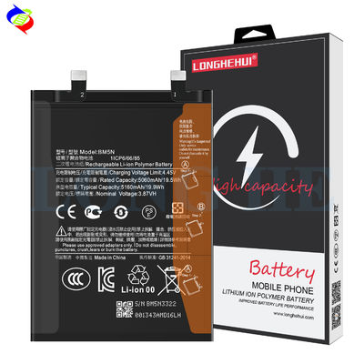 5160mAh BM5N Batterie für MIUI POCO F5 PRO Ersatz Telefonbatterien Schwarz