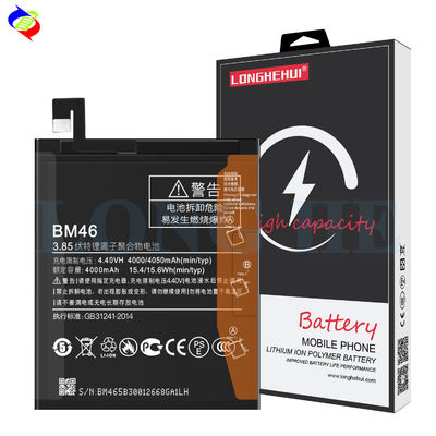 4000mAh BM46 Batterie für Xiaomi Redmi Note3 wiederaufladbar und mit hoher Kapazität