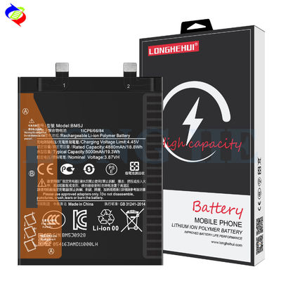 Wiederaufladbare BM5J Telefonbatterie Für Xiaomi mi 12T Pro Black Lithium Polymer Batterie