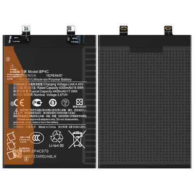 Wiederaufladbare BP4C 3,87V 4400mAh Lithium Polymer Batterie für Xiaomi Redmi Note 11T Pro Plus