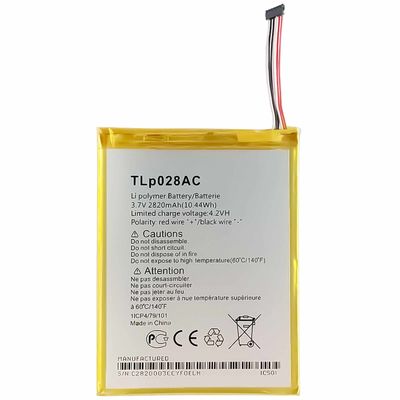 Doppel-IC-Schutz Akkus für Alcatel 1216X PIXI7 1215 2820mAh