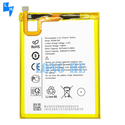 AAA-Klasse BVSM-330 Batterieersatz für Vsmart Star 3 Gelb Standardkapazität