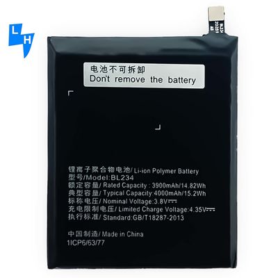500 Stück MOQ/ODM/OEM 3,8 V Li-Ionen-Batterie BL234 für das Mobiltelefon Lenovo P70 P70t P70-T