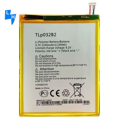 3240mAh TLP032B2 TLP032BD POP7S P310A OT9006W PIXI 8 Batterie für die Alcatel OneTouch POP-7