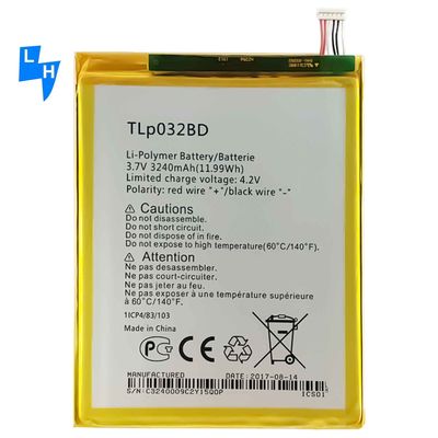 3240mAh TLP032BD POP7 P310A OT9006W Pixi 8 Batterie für Alcatel OneTouch POP-7 LTE