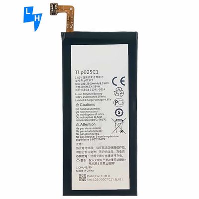 Doppel-IC-Schutz-Handybatterie für Alcatel TLP025C1 TLP025C2 OT5056 2500mAh