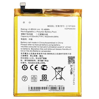 Wiederaufladbare 4120mAh ZC553KL X00DDA Mobiltelefonbatterie für ASUS ZenFone 3 Max 5.5