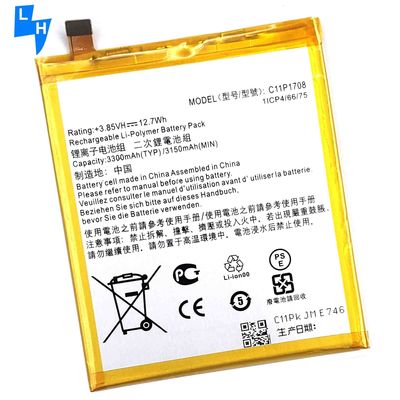 500 PCS MOQ C11P1708 Batterie für ASUS ZenFone 5Z ZS620KL Z01RD Doppel-IC-Schutz
