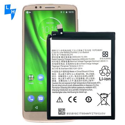 Vorrat BL270 Ersatzbatterie für Motorola G6 Play XT1922 Original und OEM / ODM 500PCS