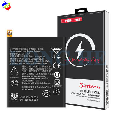 Eine Lithium-Ionen-Lithium-Polymer-Batterie HE351 für Nokia 3.1 Doppel-IC-Schutz