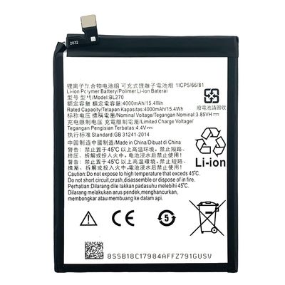 BL270 3200mAh Li-Ionen-Polymer-Batterie für Motorola G6 Play XT1922 3,85V wiederaufladbar