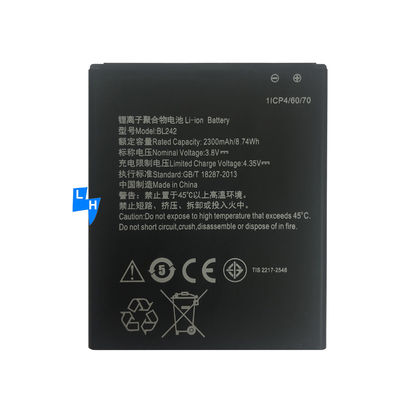 2300mAh BL242 VIBE C A2020 A6010 K3 K30 Lithiumbatterie für das Mobiltelefon Lenovo A6000