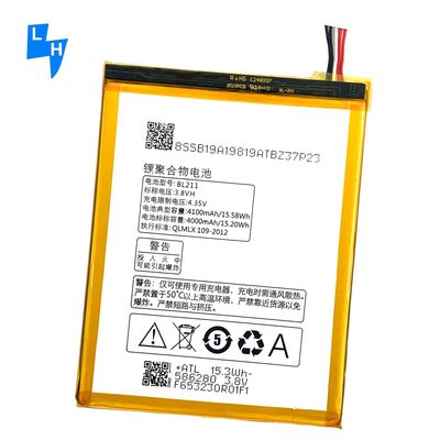 Wiederaufladbare 4100mAh BL211 Mobiltelefonbatterie für Lenovo P780