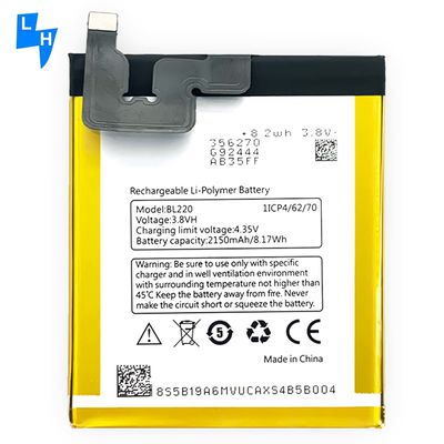 BL220 2150mAH Lithium-Ionen-Austauschbatterie für Lenovo S850 und OEM/ODM 500PCS