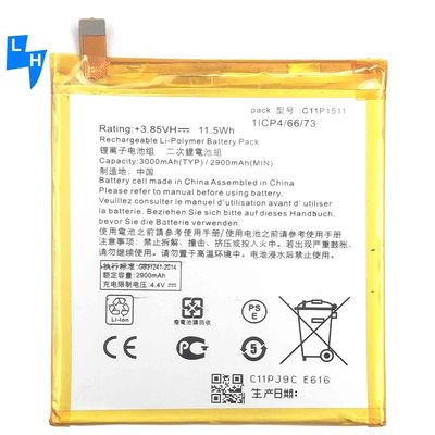 C11P1511 Batterie für ASUS ZenFone 3 5.0 2016 ZE552KL Z012DA Z012DC Mobiltelefonbatterie