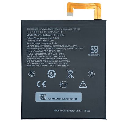 4290mAh L13D1P32 S8-50 A5500 Tab-Batterie für-Lenovo TAB3 8 nattery Kompatibel für Lenovo