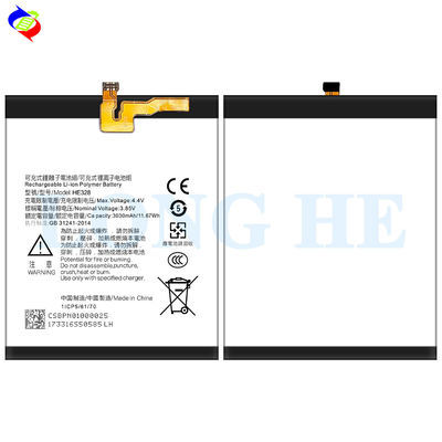 3030mAh HE328 Herstellung Li-Ionen-Zelle Smart Mobile Phone Ersatzbatterie für Nokia 8