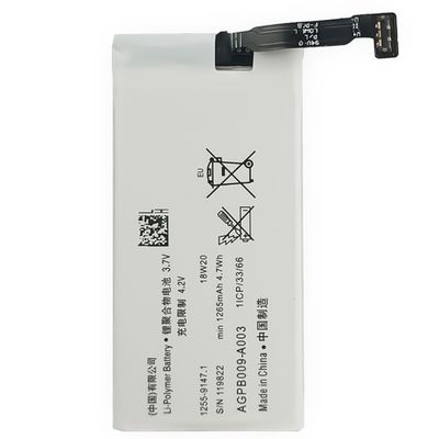 Wiederaufladbare 1265mAh AGPB009-A003 Xperia Go Mobilfunkbatterie für Sony Xperia Advance OEM/ODM 500PCS
