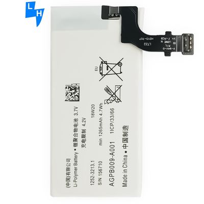 Sony Xperia P LT22 LT22I 1265mAh Ersatz Akkus AGPB009-A001 Gelb