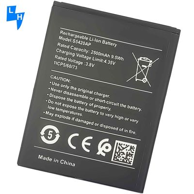Doppel-IC-Schutz 3.8V 2500mAh 9.5Wh S5420AP Wiederaufladbare Li-Ionen-Batterie für Nokia C1