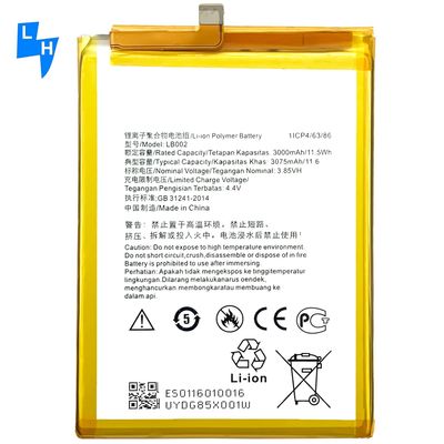 Hochkapazität 3000mAh LB002 S5 K520 Batterie für Lenovo K520T Mobiltelefonmodelle Weiß