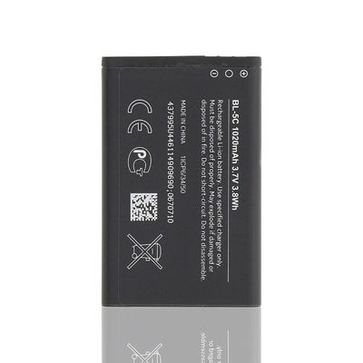 Kompatible Batterie für Nokia BL-5C C2-01 1020mAh 2700 2610 3100 3120 3650 5130 6030