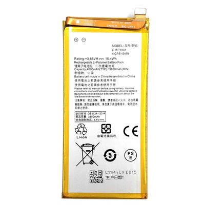 4000mAh C11P1801 Z01QD ZS600KL Mobilfunkbatterie für ASUS ROG Garantierte Leistung