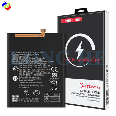 Aktien wiederaufladbare Li-Ionen-Polymer-Batterie HE377 für NokiaX71 3500mAh 3,85V hohe Kapazität