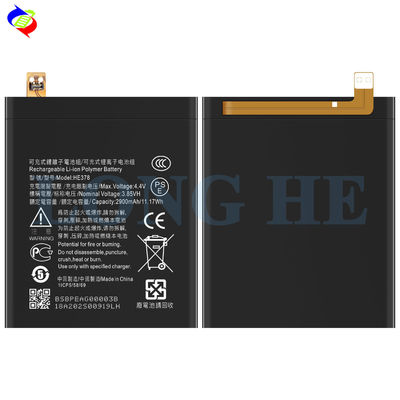 Schwarze wiederaufladbare Batterie Das wesentliche Zubehör für Ihr Nokia 3.1 A TA1140