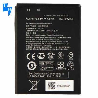 B11P1428 Mobiltelefonbatterie für ASUS Zenfone GO ZB452KG X009DB ZB450KL X009DA X014D