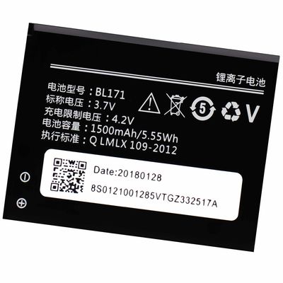 BL171 Batterie für Lenovo RocStar A319 A60 A65 A368 A390T A356 A370E A376 Mobiltelefon