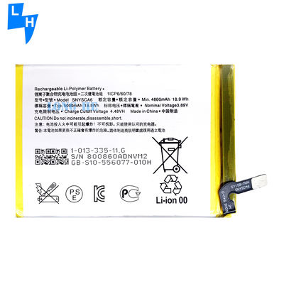500 PCS OEM SNYSCA6 CT62 CT54 CT72 Mobiltelefonbatterie für Sony Xperia-1 Fünfte Kapazität
