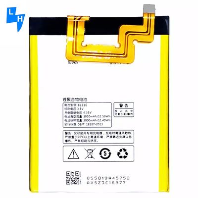 500 PCS DOM Weiß BL216 3,8V 10307mAh Vibe Z K6 X910 K910/E Lithiumbatterie Ersatz