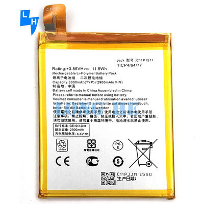 AAA C11P1511 3000mAh 4.4V Handybatterie für ASUS Zenfone3 ZE552KL Z012DA Z012DE