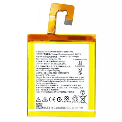 Billiges weißes Handy-Batterie L18D1P31 für Lenovo TAB E7 TB-7104X in weißer Farbe