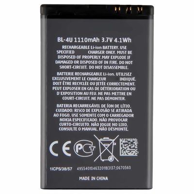 Aktien 1110mAh Doppel-IC-Schutzbatterie für Nokia Original Custom Mobiltelefon 3.7V